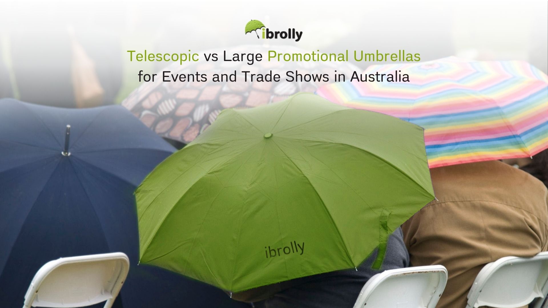 Telescopic vs Large Promotional Umbrellas for Events and Trade Shows in Australia: How to Choose
